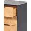 Aneliya 45cm W Metal Bedside Table