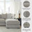 Bradninch 4-Piece Sofa Pit Sectional