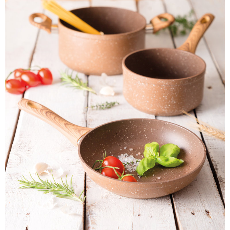 3 - Piece Non-Stick Aluminum Cookware Set