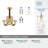 Vicinity Traditional Triple Prong Decorative Wall Hook-78538316