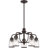 Derrick 5 - Light Steel Dimmable Classic / Traditional Chandelier-1680577466