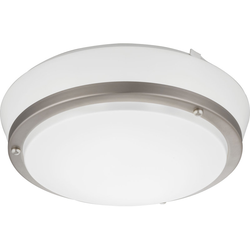 Plafonnier encastré à del tambour simple 13,75 po Castleberry, 3000 K