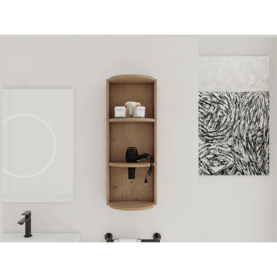 12" Bathroom Wall-Mounted Storage Rack