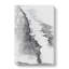 Black Sand Beach in Iceland Abstract Art - Wrapped Canvas-55314607