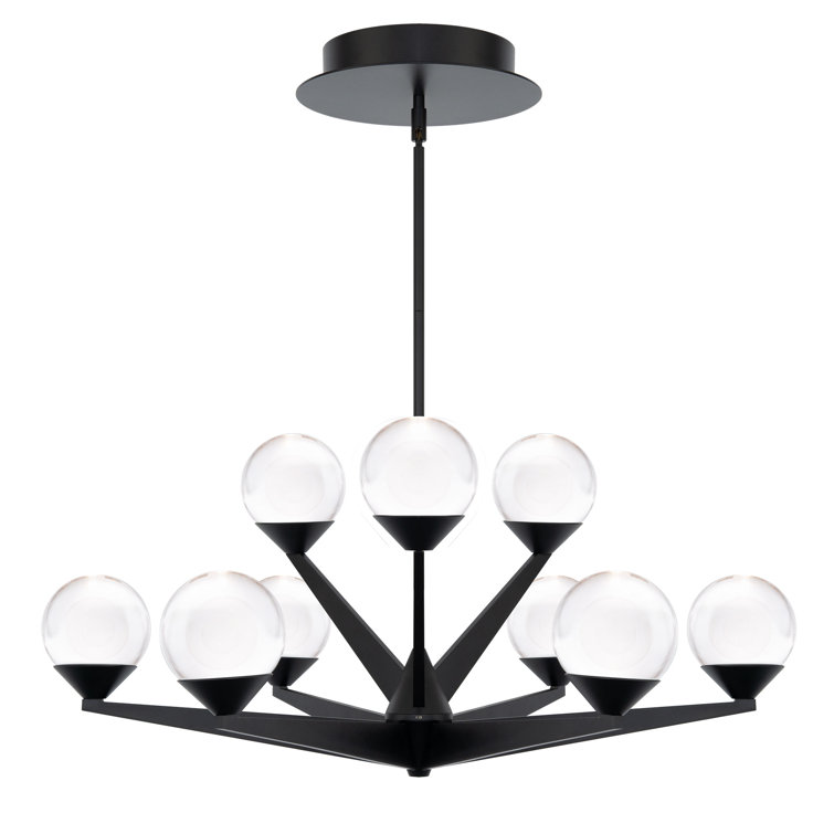 Double Bubble 9 - Light LED Chandelier