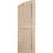 Timberthane Two Equal Louvre w/Elliptical Top Shutters-64372251-64372252-64372250