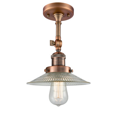 Saroyan Glass Semi Flush Mount