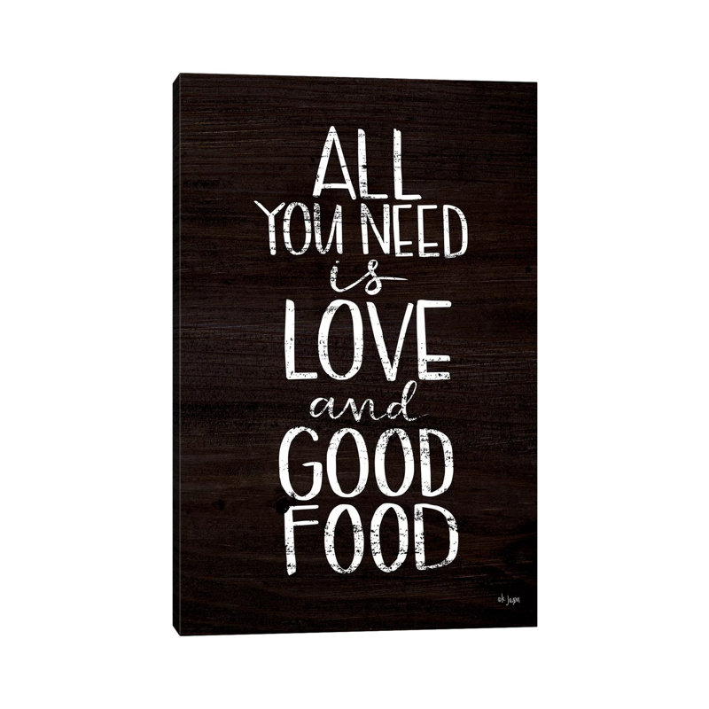 Good Food by Jaxn Blvd. - Wrapped Canvas Print, 66.04 cm H x 45.72 cm W x 1.91 cm D