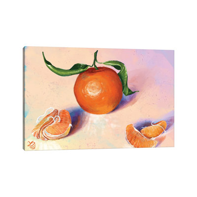 «A Tangerine Study», reproduction d'art mural