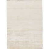 Hand-Knotted High-Quality Ivory Area Rug