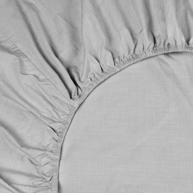 Stripes Dusty Blue King Duvet Set 200TC, King Sheet Set with 2 Pillowcases, Greige