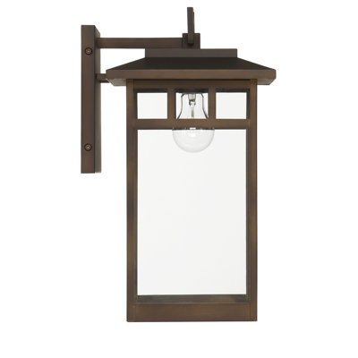 Hunter Yancy House Outdoor 1 Light Large 17 Inch Wall Light