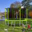 Trampoline vert 8 pi