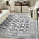 Nourison Dekor Grey Navy Vintage Indoor Rug