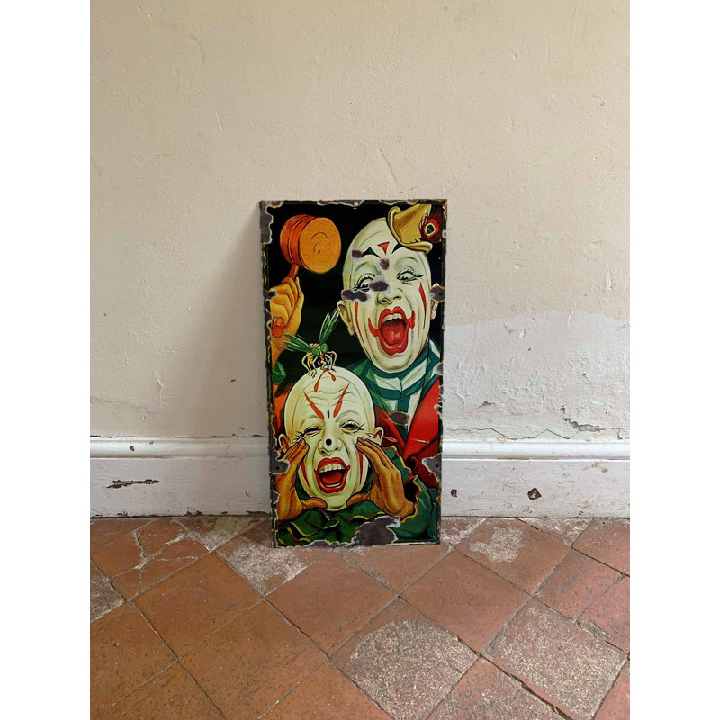 Entertainment Wall Decor on Metal, 15cm H x 7.62cm W