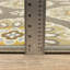 Tapis intérieur / extérieur gris / doré Milltown-16342332