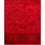 Overdyed One-of-a-Kind 3' 2" X 5' 3" Hand Knotted Area Rug