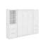 Grand lit escamotable avec tiroirs et tablettes-677125755