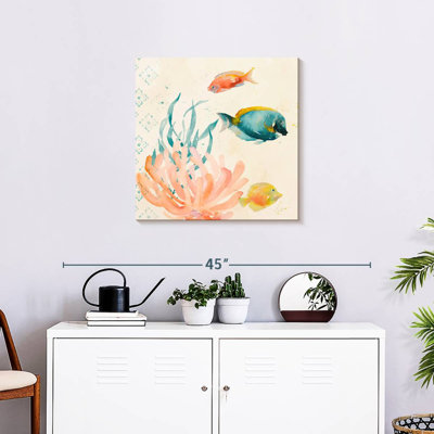 Brampt Tropical Teal Coral Medley II