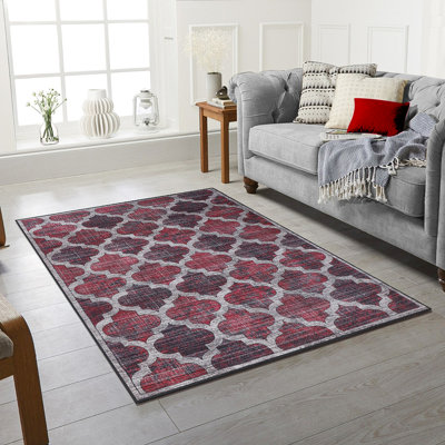 Haeli Geometric Area Rug