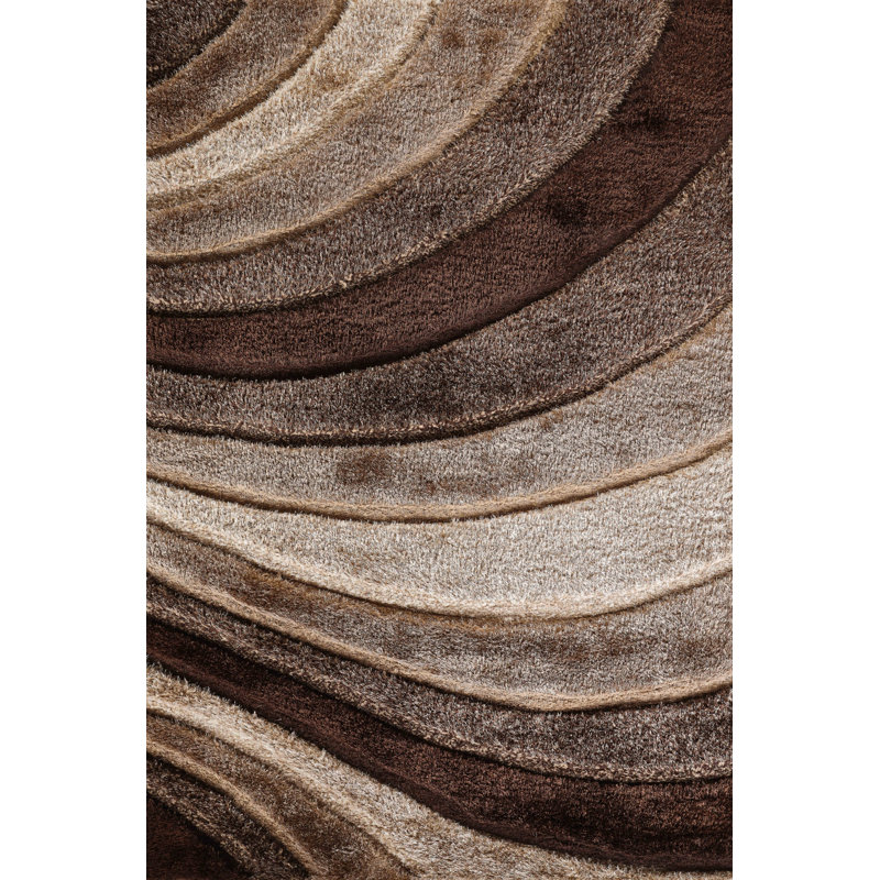 Boise Geometric Shag Area Rug, Rectangle 160 x 230cm