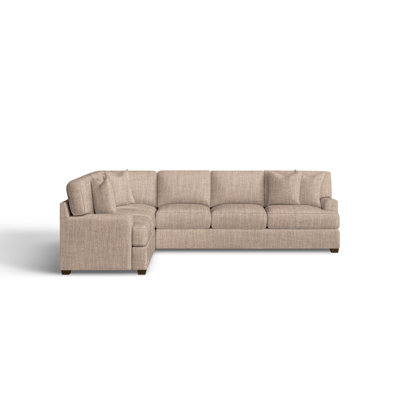 Canapé modulaire de coin large de 125 po Emilio