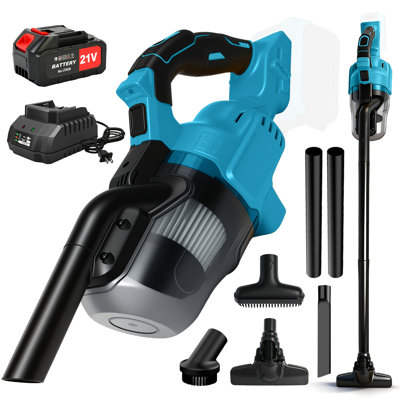Cordless Vacuum Cleaner, 3-IN-1 Lightweight Handheld Vacuum Cleaner For Carpet with Battery and LED light