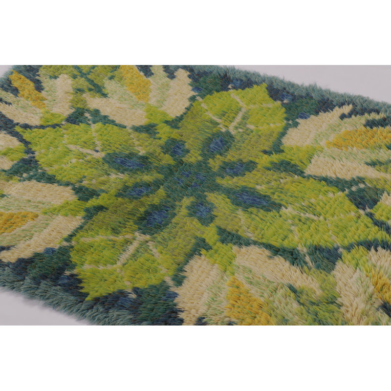 Vintage One-of-a-Kind 3'1X4'9 Hand Knotted Area Rug