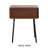  NTC Solid Drawer Face Lulu Nightstand with Natural Rattan Drawer, Mid-Century Side Table for Bedroom, Bedside Furniture, Nightstand, End Table – Waterproof, Heat Resistant, and Easy to Assemble-344483051-361278408