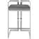 Isam Upholstered Counter Stool with Metal Frame