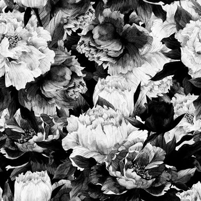 Murale 4 pièces fleurs Klamath