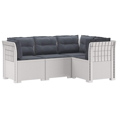 62 cm W Patio Sofa with Cushions