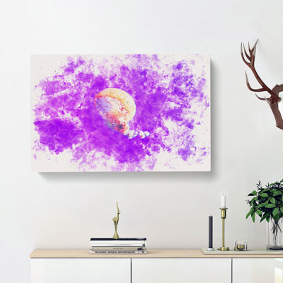 Jellyfish - Wrapped Canvas