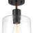 Vivian Glass Semi Flush Mount