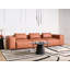 Deneva 3 Seater Faux Leather Sofa