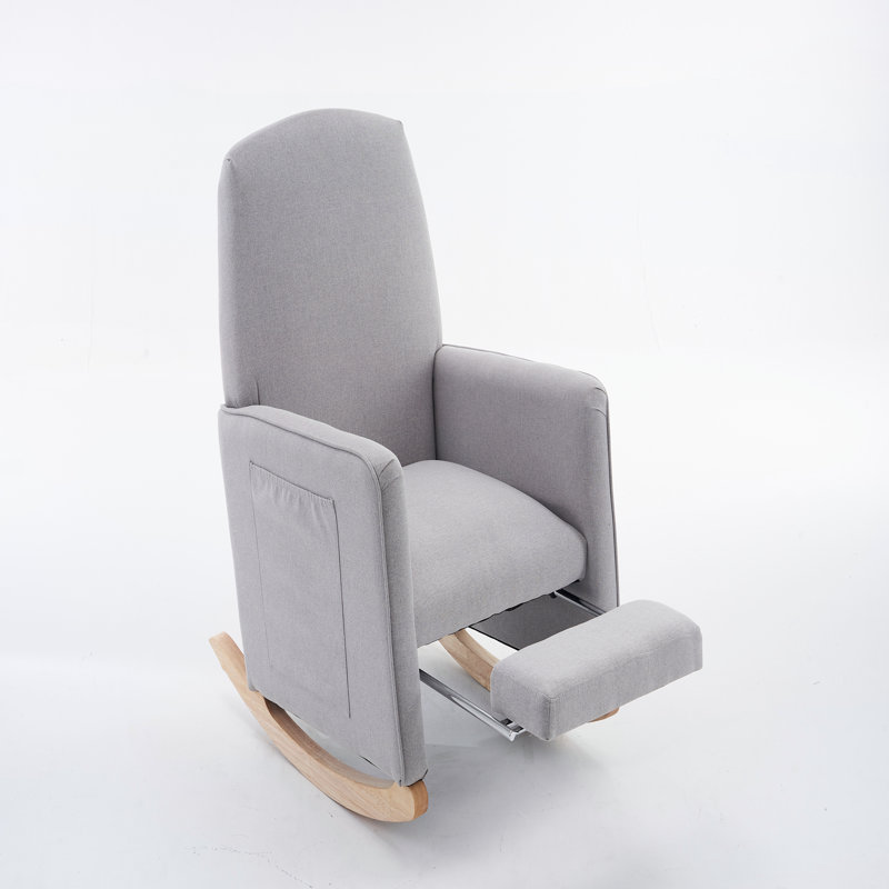 Chaises d'appoint, Tissu gris pâle