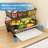 Omani 47.2'' H x 15.75'' W Utility Cart with Wheels