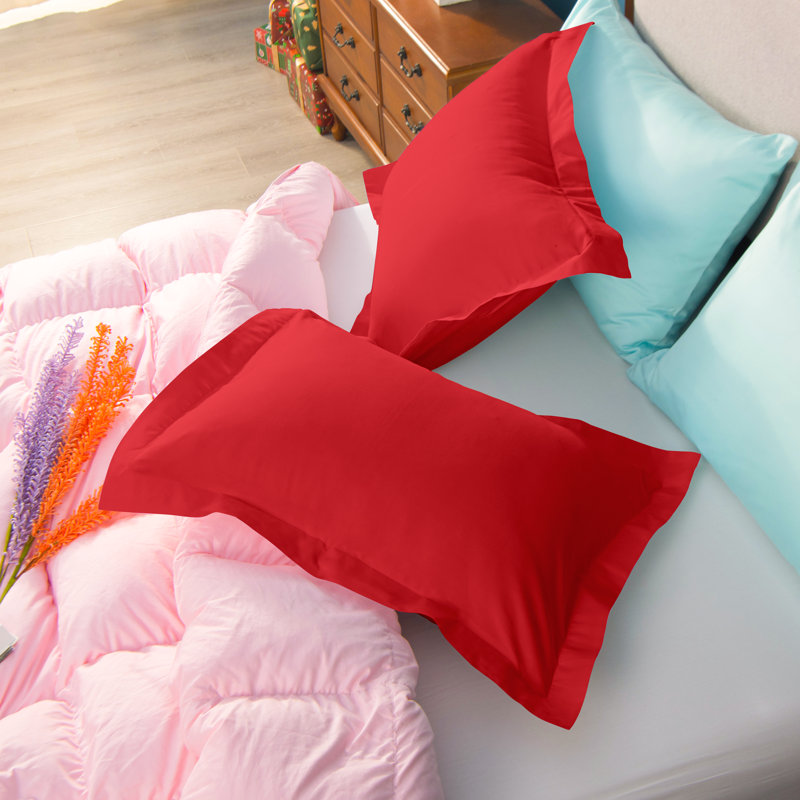 Sham Set, Standard, Red