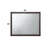 Madison Espresso Finish Mirror