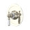 Edwardian™ Era 3/4" Round Thermostatic Trim without Volume Control