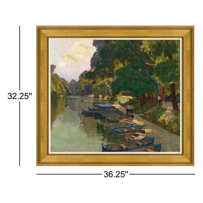 Along The Seine Giclee Print