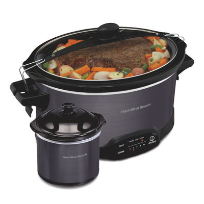 Hamilton Beach 7 Quart Programmable Stay Or Go Slow Cooker
