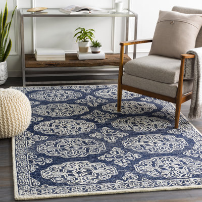 Bergmann Wool Oriental Indoor Rug