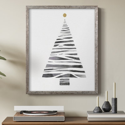 Christmas Tree I Framed Print - Solid Wood
