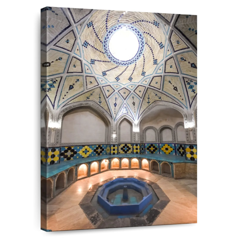 Lilie Qasemi Bathhouse, H 12 po x l 8 po