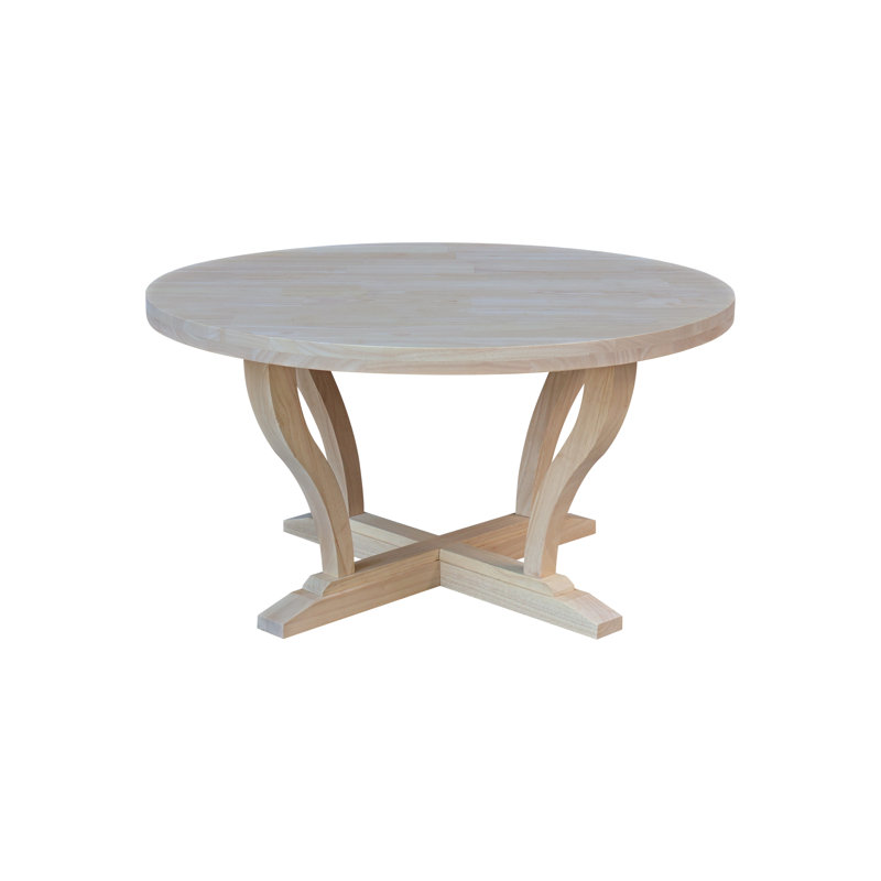 Table basse Ahlyvia, Dessus sans finition / base sans finition