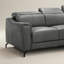 Canapé modulaire en cuir véritable à accoudoirs carrés avec méridienne droite 103,9 po Locke-2055430747-2070570887