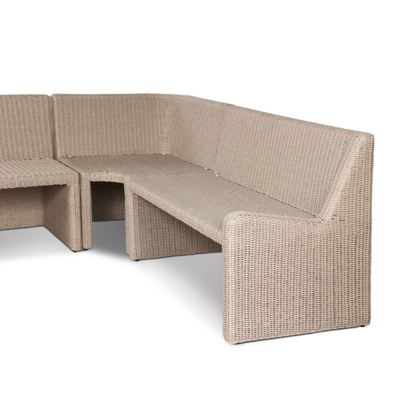 Senna Outdoor U-Shape Dining Banquette