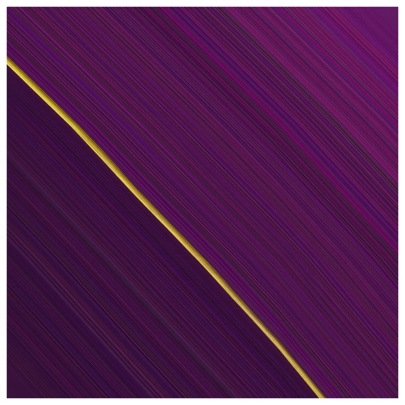 Coussins mauves à lignes diagonales mauves, 18 x 18 pouces