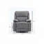 Fauteuil inclinable à télécommande chauffant et chauffant-1439491487